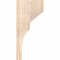 Ekena Millwork Monterey Smooth Corbel, Douglas Fir, 3 1/2"W x 10"D x 22"H COR04X10X22MON00SDF - alternate 2